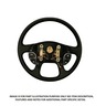 WHEEL - STEERING, BLACK, 18 IN, SMART, LEATHER