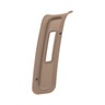 COVER - ADJUSTABLE SEAT BELT, LEFT HAND, WITH BRACKET, TAUPE