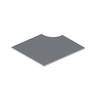 SUPPORT - WORK SURFACE, SLX/G, GRAY