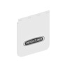 MUD FLAP - 30 IN, WHITE, LEFT HAND/ RIGHT HAND