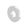 WASHER - FLAT, STAINLESS STEEL, 6 NO., 0.37 IN OD