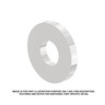 WASHER - FLAT, STAINLESS STEEL, #8, 438 OD