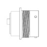 CONNECTOR - 18 CAVITY, HDP, DUFHD34 - 24 - 18PN