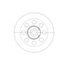 IDLER PULLEY ASSEMBLY - ALUMINUM