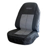 COVER - COVERALLS SEAT, MID BACK, BLACK/GRAY