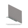 UPHOLSTERY - PANEL, SIDE, 70 INCH, REAR, LEFT HAND
