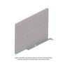 UPHOLSTERY - PANEL, SIDE, GRAY, RIGHT HAND