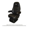 SEAT - GRAY, RIGHT HAND, STOW ARM, LEATHER