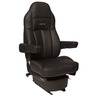 SEAT - LEGACY LO, HIGH BACK, BLACK DURA LEATHER