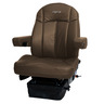 SEAT - LEGACY LO, MID BACK, BROWN DURA LEATHER