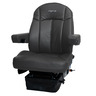 SEAT - LEGACY LO, MID BACK, GRAY DURA LEATHER