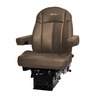 SEAT - LEGACY SILVER, MID BACK, 2W AIR LUMBAR, BROWN ULTRA LEATHER