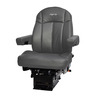 SEAT - LEGACY SILVER, MID BACK, 2W AIR LUMBAR, GRAY ULTRA LEATHER