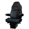 SEAT - LEGACY SILVER, HIGH BACK, 2W AIR LUMBAR, BLACK ULTRA LEATHER