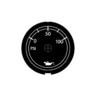 GAUGE - OIL PRESSURE, POLISHED