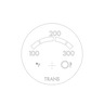 GAUGE - TRANSMISSION TEMPERATURE , OIL, AMA,