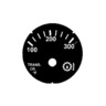 GAUGE - TRANSMISSION OIL TEMPERATURE, DEGREE FAHRENHEIT, BRIGHT