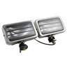 LAMP-DRIVING,CLEAR,PAIR,STAINLESS STEEL,PER-LUX 500