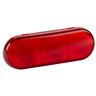 RED OVAL LED STRAIGHT LAMP