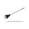 RECEPTACLE ASSEMBLY - TRAILER CABLE, SINGLE POLE