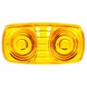 SIGNAL - STAT, OVAL, YELLOW, ACRYLIC, REPLACEMENT LENS, SNAP - FIT
