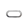 OPEN BACK, CHROME GROMMET COVER FOR 60 SERIES AND2 X 6 IN. OVAL LIGHTS