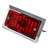 CLEARANCE/MARKER LAMP - RED, RECTANGLE