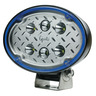 WORK LAMP - AMP STAINLESS STEEL,2K, OVAL, BLUE
