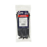 CABLE TIE - NYLON, ALL WEATHER, BLACK, 7.6 INCH, 50LB, 100 PACK