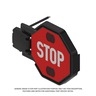 STOP ARM ASSEMBLY - ELECTRIC, FRONT, 2 LIGHT