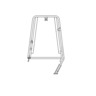 FRAME - 45 INCH, BARRIER, 8 DEGREE, WALL MOUNT, HIGH BACK