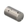 FUEL TANK - 25 INCH, SPLIT, 60/40, -130, POLISHED