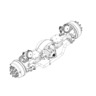 AXLE - FRONT DRIVE, MX23 - 160R