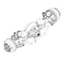 AXLE - FRONT DRIVE, MX23 - 160,4.56:1