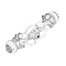 AXLE ASSEMBLY - FRONT, MX23-160