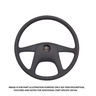 STEERING WHEEL ASSEMBLY -450MM, LEATHER, SHADOW GRAY