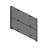 SCREEN ASSEMBLY - GRILLE, REAR MOUNTED, 24U