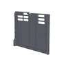 PANEL - CABINET, SHORT, LOWER, RIGHT HAND, GRAY