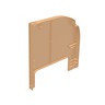 WALL - CABINET, RIGHT AFT, SHORT, TAN
