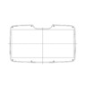 BUG SCREEN ASSEMBLY - GRILLE, FLX