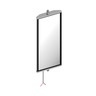 MIRROR ASSEMBLY - STAINLESS STEEL, HEATED