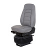 SEAT - WIDE RIDE, HI PRO, ULTRA LEATHER GRAY