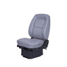 SEAT - WIDE RIDE, CORE, LOW PROFILE, MID BACK, , ULTRA LEATHER, GRAY