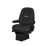SEAT ASSEMBLY - COMPLETE, MID BACK BLACK ULTRA LEATHER RIGHT & LEFT ARMS DSC