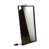 MIRROR ASSEMBLY - REARVIEW, OUTER, HEATED, STAINLESS STEEL, 7X16