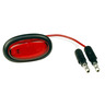 LAMP - CLEARANCE/MARKER, LED, RED, WITH GROMMET