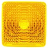 SIGNAL - STAT, SQUARE, YELLOW, ACRYLIC, REPLACEMENT LENS, SNAP - FIT
