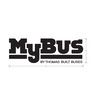 DECAL - CHART, MY BUS LOGO, LARGE, BLACK