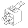 RELAY - CONTROL, WITH MOUNTING