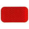 RETRO - REFLECTIVE TAPE, 2 FEET X 3 - 1/2 INCH RECTANGLE, RED, REFLECTOR, ADHESIVE